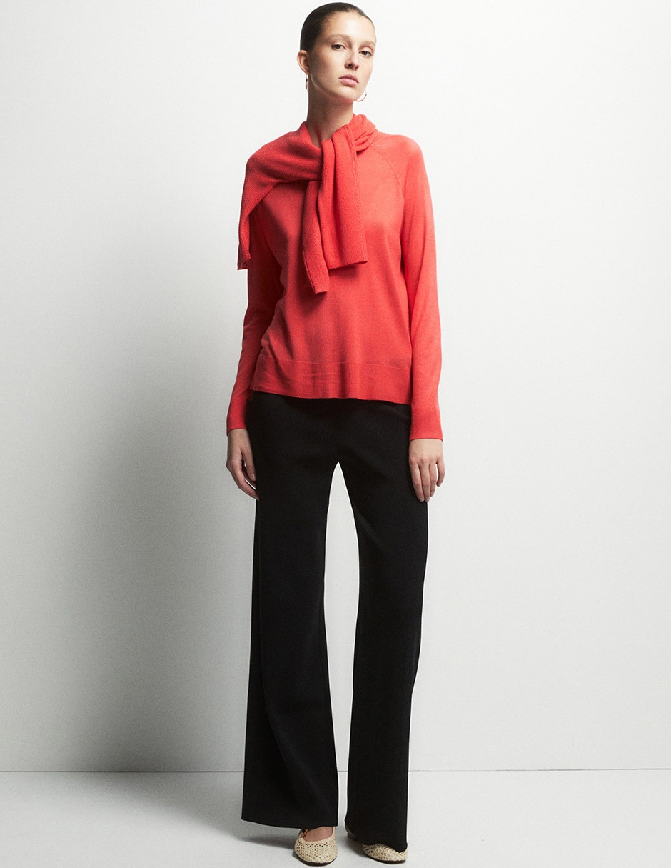 Suéter Sfera cuello redondo para mujer