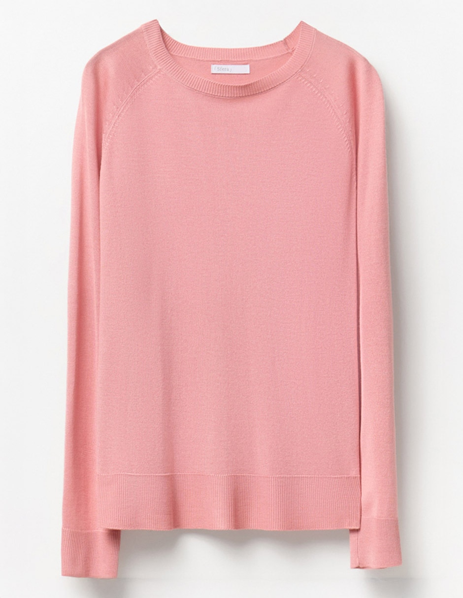 Suéter cuello redondo para mujer 3