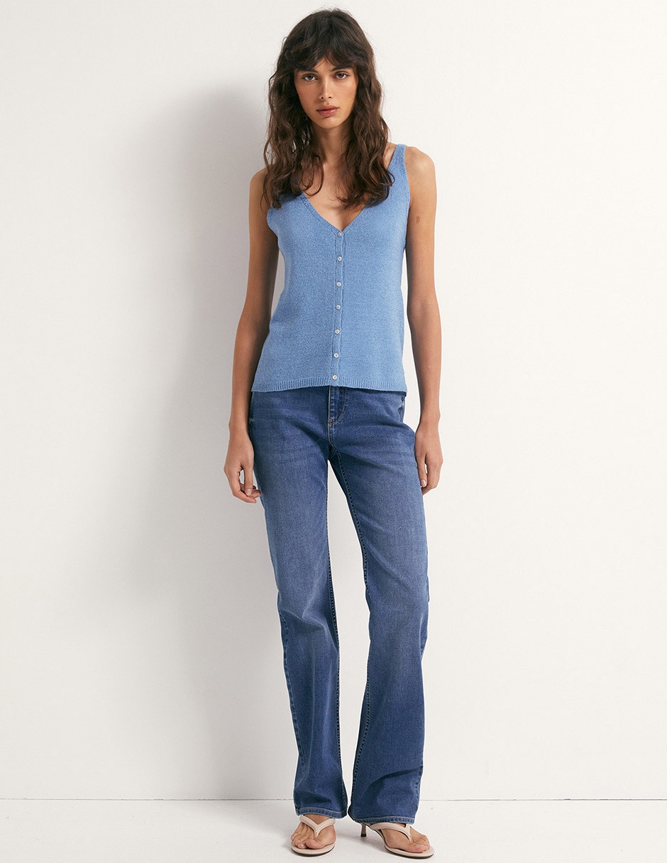 Blusa de tirantes Sfera para mujer