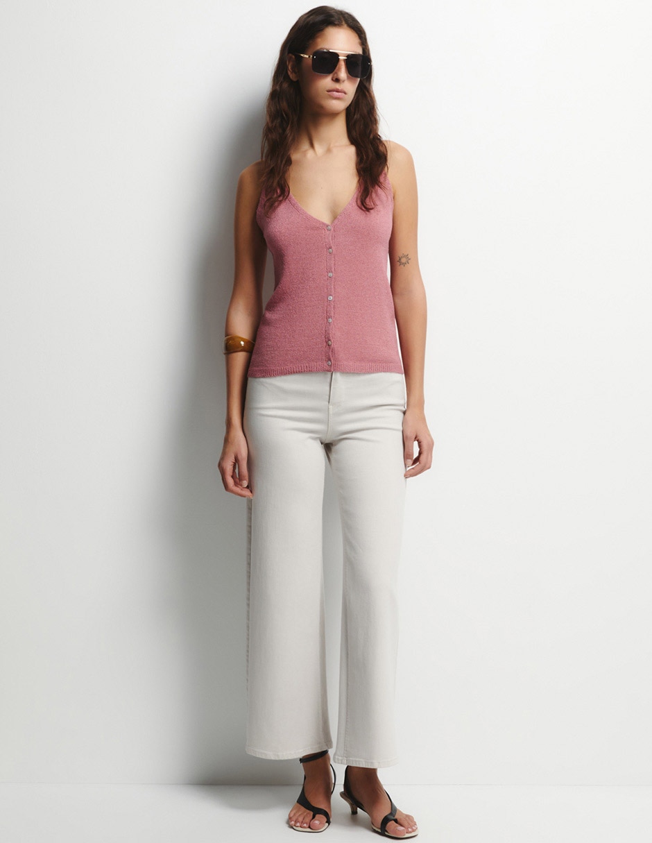 Blusa de tirantes Sfera para mujer