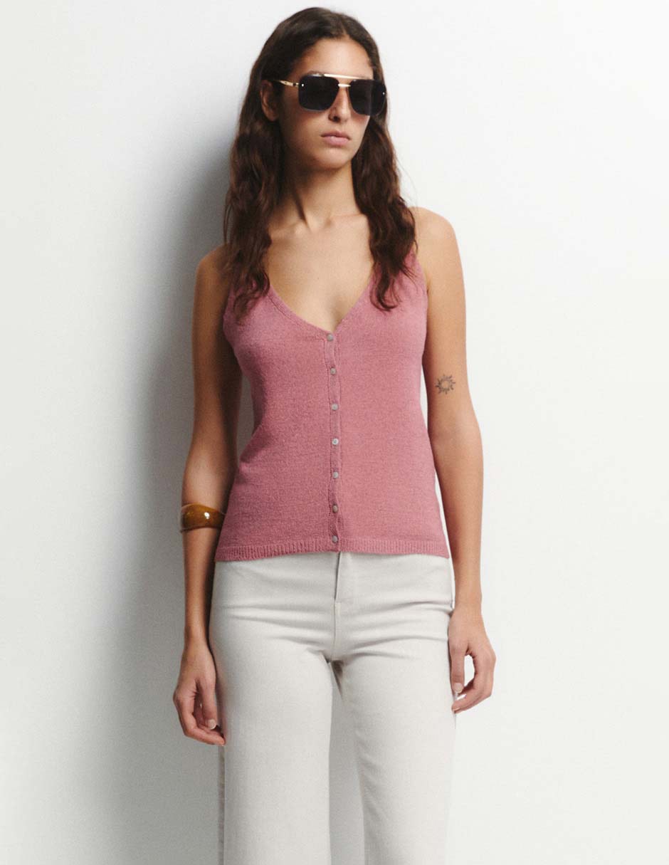 Blusa de tirantes Sfera para mujer