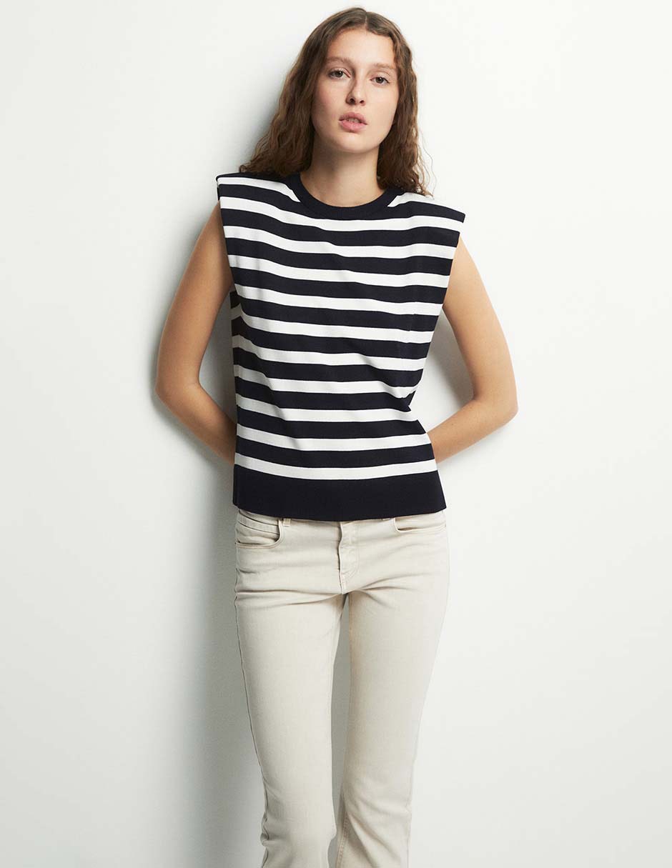 Blusa Sfera manga corta para mujer