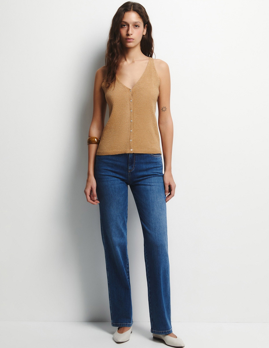 Blusa de tirantes Sfera para mujer