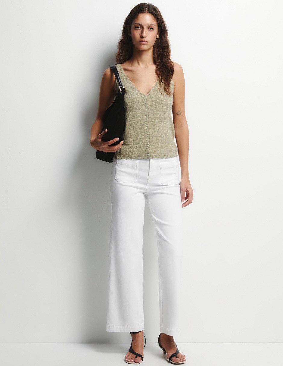 Blusa de tirantes Sfera para mujer