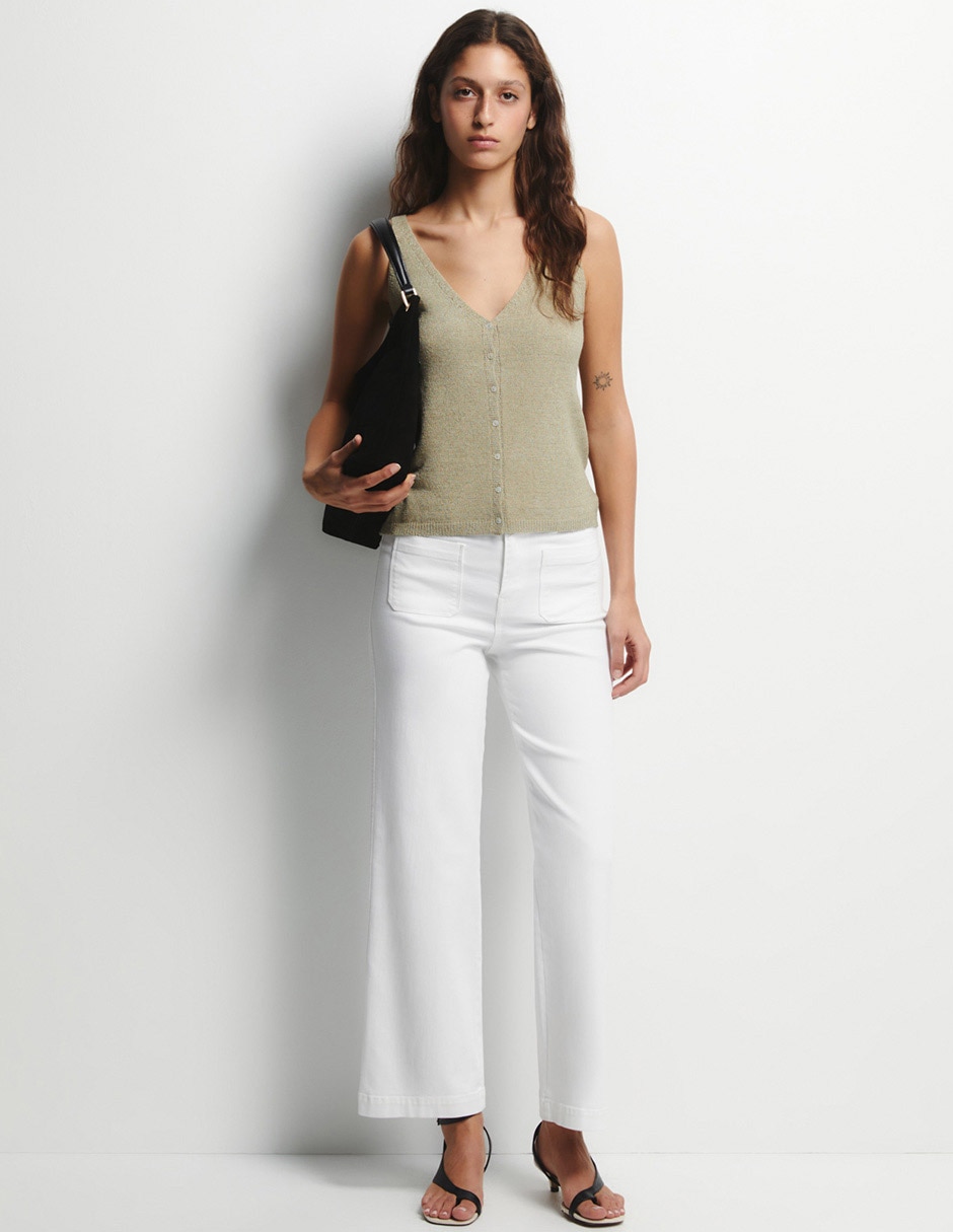 Blusa de tirantes para mujer 3