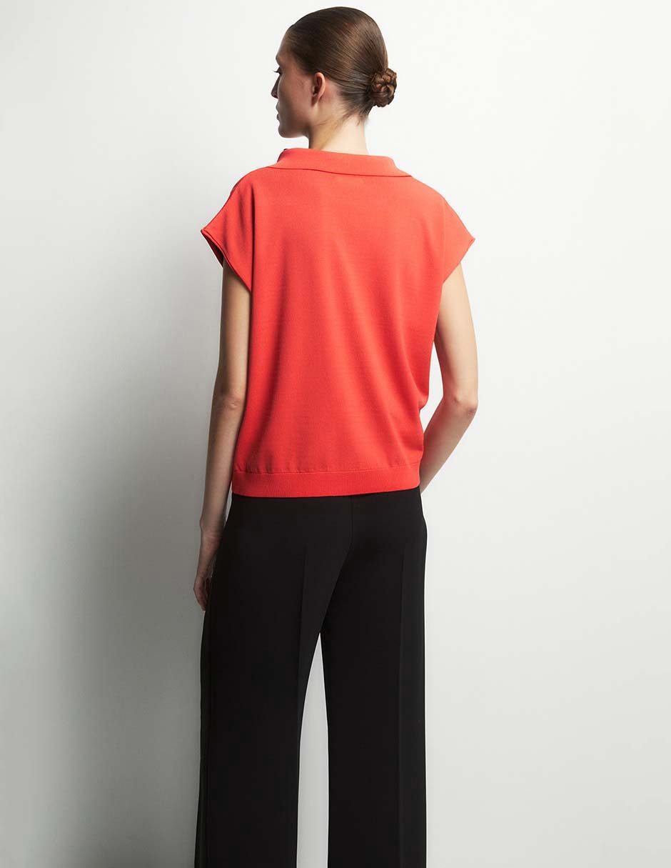 Suéter sfera cuello v para mujer