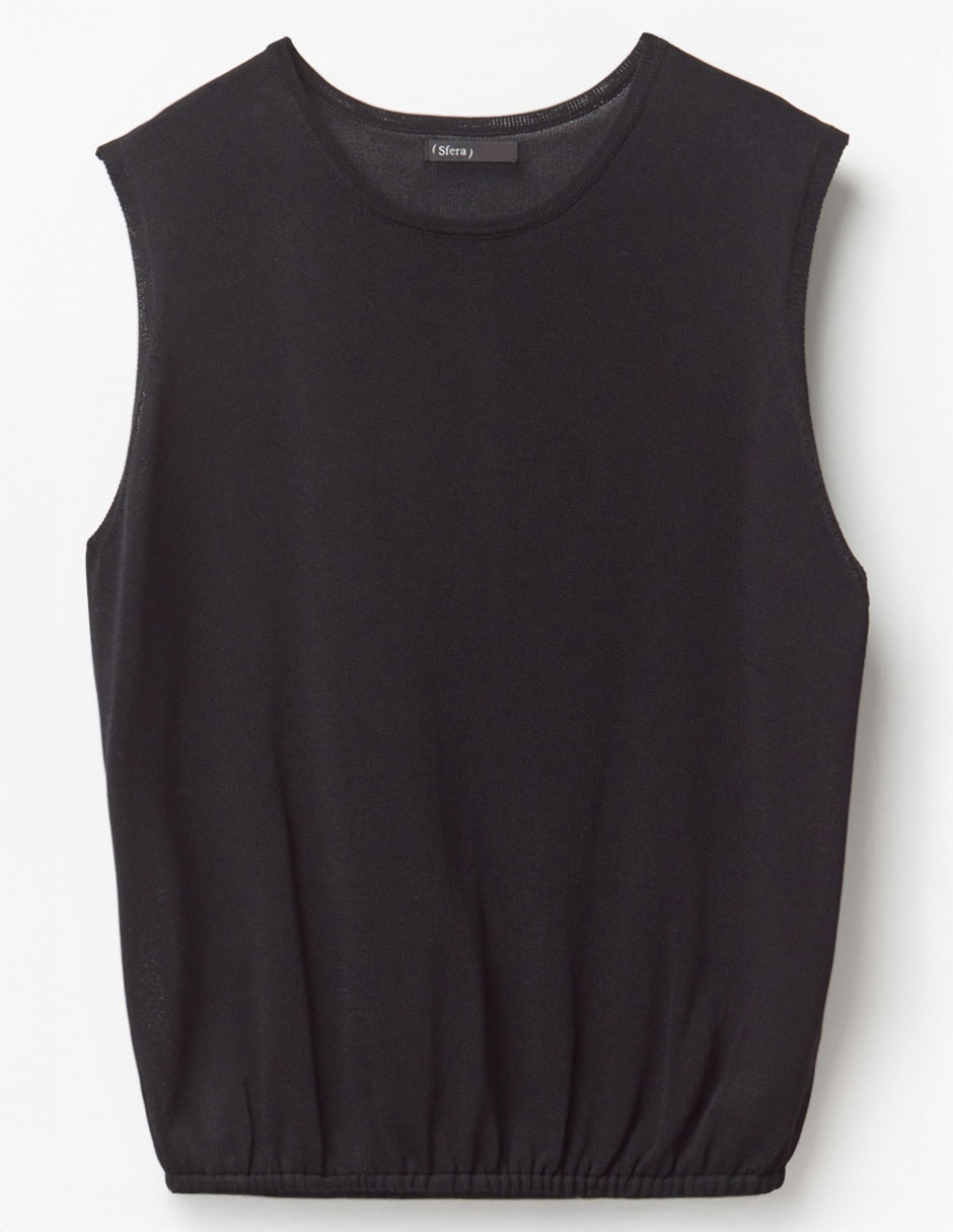 Blusa Sfera manga corta para mujer