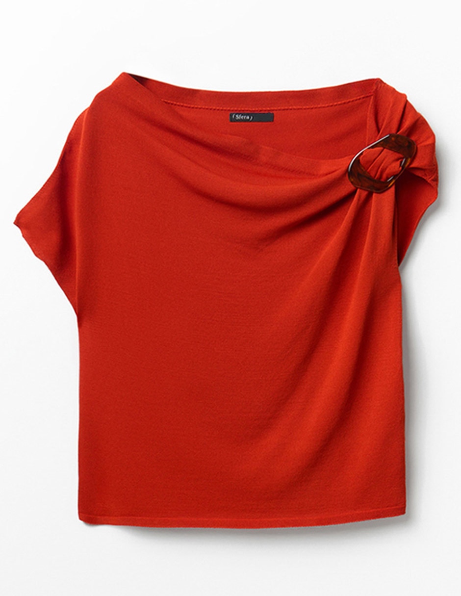 Blusa manga corta para mujer 2