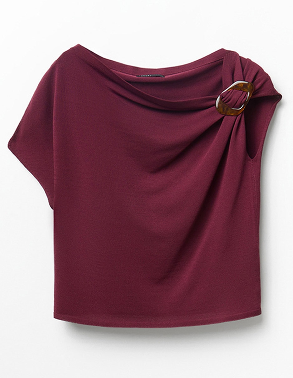Blusa Adolfo Dominguez manga al codo para mujer 2