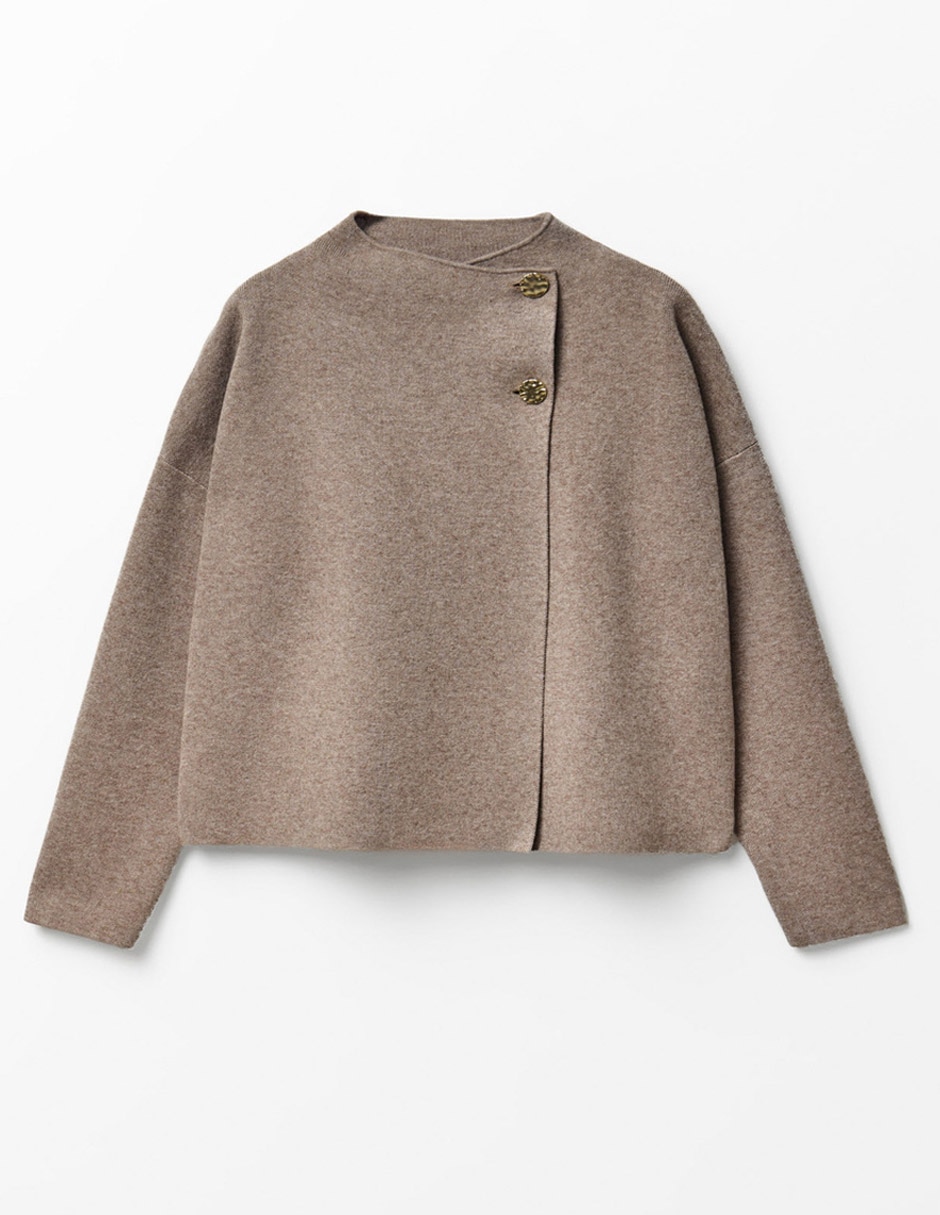 Suéter cuello redondo para mujer 1